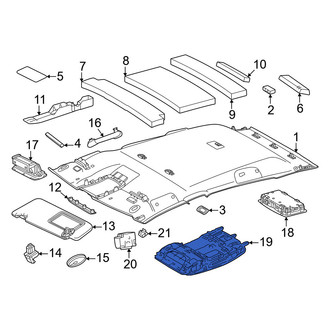 Lexus OE - Upper Overhead Console