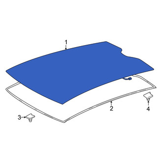 Lexus OE - Sunroof Glass