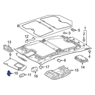 Lexus OE - Sun Visor Holder
