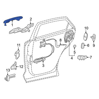 Lexus OE - Front Left Outer Exterior Door Handle