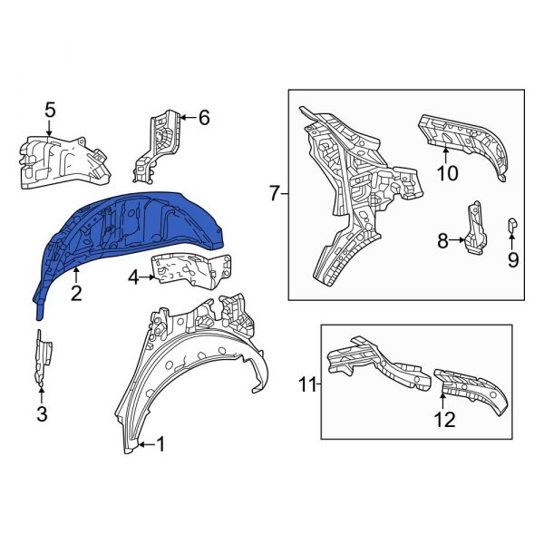 Wheel Housing Side Panel