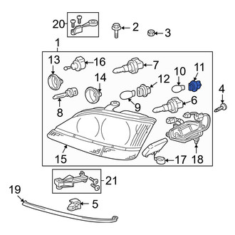 Lexus OE - Front Turn Signal Light Socket