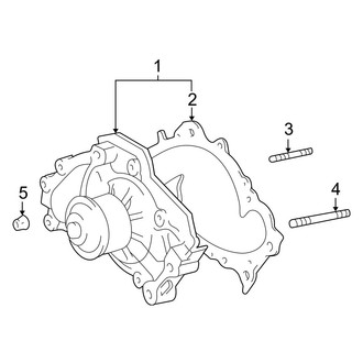 Lexus OE - Cooling - Water Pump