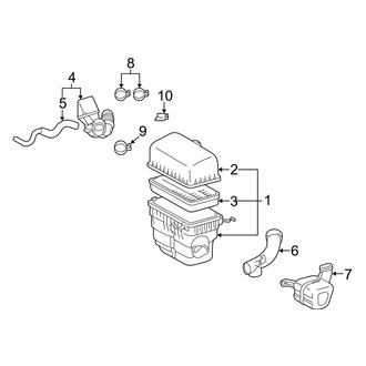 Lexus OE - Engine / Transaxle - Air Intake
