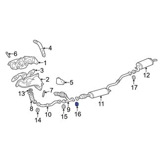 Lexus OE - Rear Forward Catalytic Converter Gasket