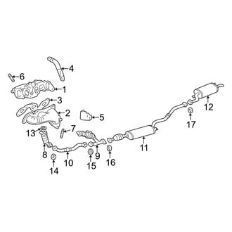 Lexus OE - Exhaust System - Exhaust Components