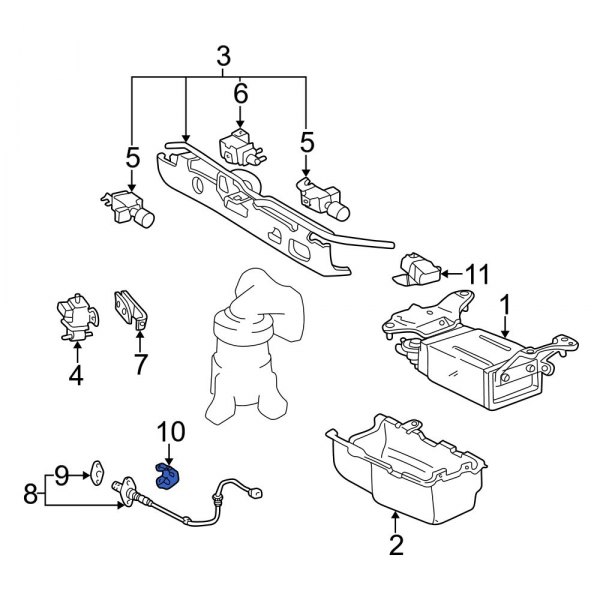 Oxygen Sensor Bracket