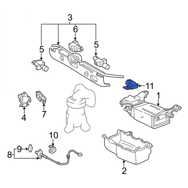 Evaporative Emissions System Pressure Sensor