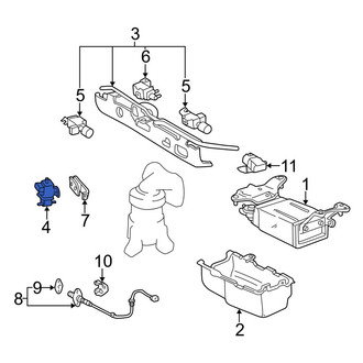 Lexus OE - Vapor Canister Purge Solenoid