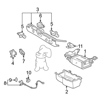 Lexus OE - Emission System - Emission Components