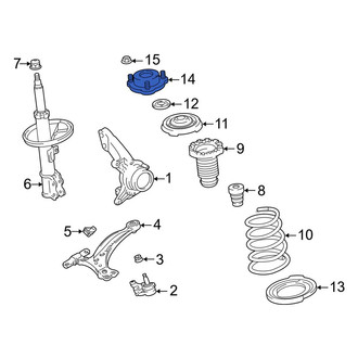 Lexus OE - Front Right Suspension Strut Mount