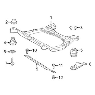 Lexus OE - Front Suspension - Suspension Mounting