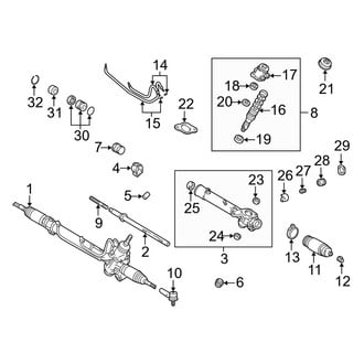 Lexus OE - Steering Gear & Linkage