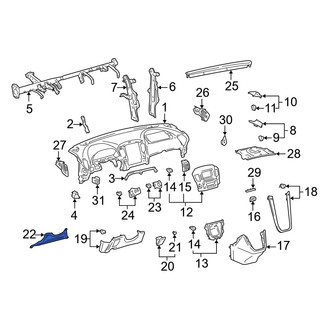 Lexus OE - Instrument Panel Pad