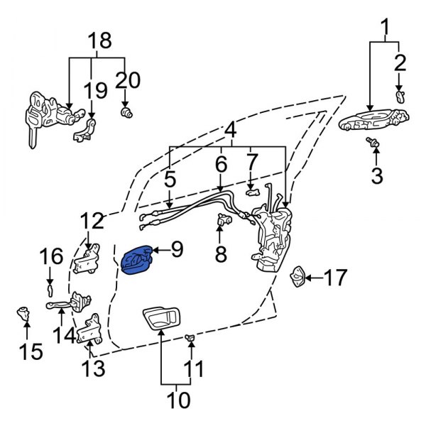 Exterior Door Handle