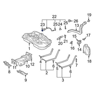Lexus OE - Fuel Tank Vent Hose Gasket