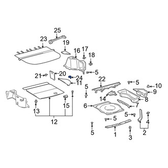 Lexus OE - Tie Down Hook