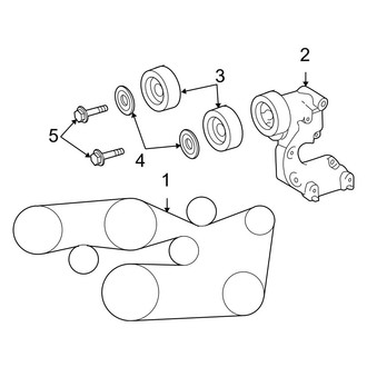 Lexus OE - Cooling - Belts & Pulleys