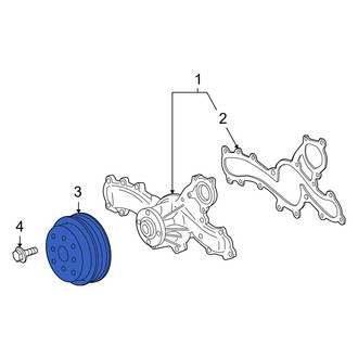 Lexus OE - Engine Water Pump Pulley
