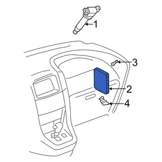 Lexus OE - Engine Control Module (ECM)