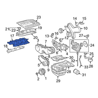 Lexus OE - Engine Intake Manifold