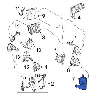 Lexus OE - Front Engine Mount
