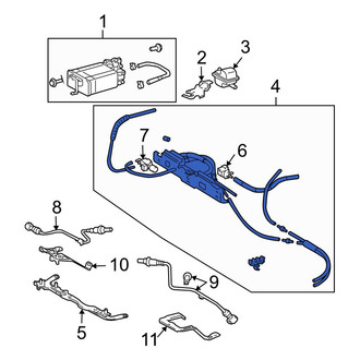 Lexus OE - Vapor Canister Purge Valve Assembly