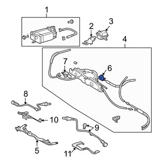 Lexus OE - Vapor Canister Purge Valve Assembly