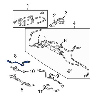 Lexus OE - Rear Left Oxygen Sensor