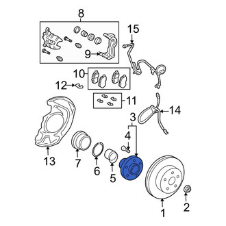 Lexus OE - Front Wheel Hub