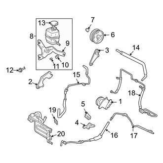 Lexus OE - Steering Gear & Linkage - Pump & Hoses