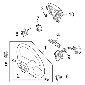 Lexus OE - Steering Wheel Nut