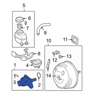 Lexus OE - Brake Master Cylinder