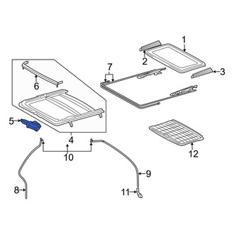 Lexus OE - Sunroof Motor
