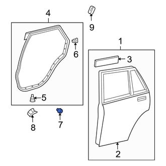 Lexus OE - Front Door Stop