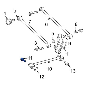 Lexus OE - Suspension Strut Rod Bolt