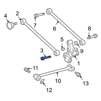 Lexus OE - Rear Lateral Arm Bolt