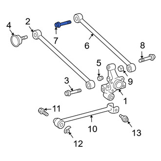 Lexus OE - Front Outer Suspension Control Arm Bolt