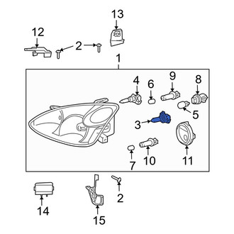 Lexus OE - Front Headlight Bulb