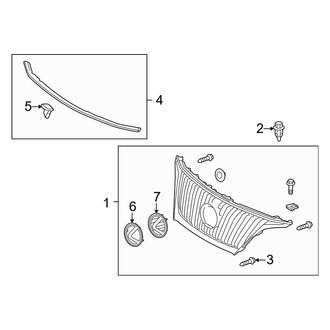 Lexus OE - Grille & Components