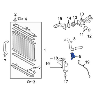 Lexus OE - Radiator Hose Clamp