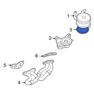 Lexus OE - Engine Oil Cooler O-Ring