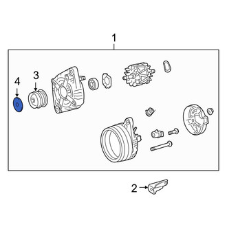 Lexus OE - Alternator Pulley Cap