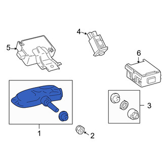 Lexus OE - Tire Pressure Monitoring System (TPMS) Sensor