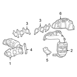 Lexus OE - Exhaust System - Manifold