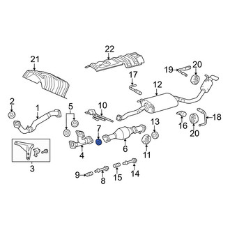 Lexus OE - Catalytic Converter Seal