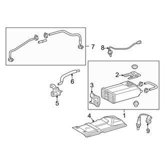 Lexus OE - Emission System - Emission Components