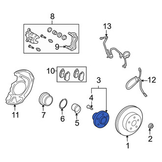 Lexus OE - Front Wheel Hub