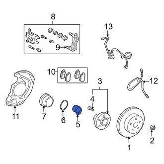 Lexus OE - Front Right Wheel Bearing