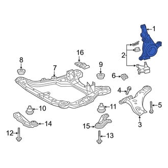 Lexus OE - Front Right Steering Knuckle